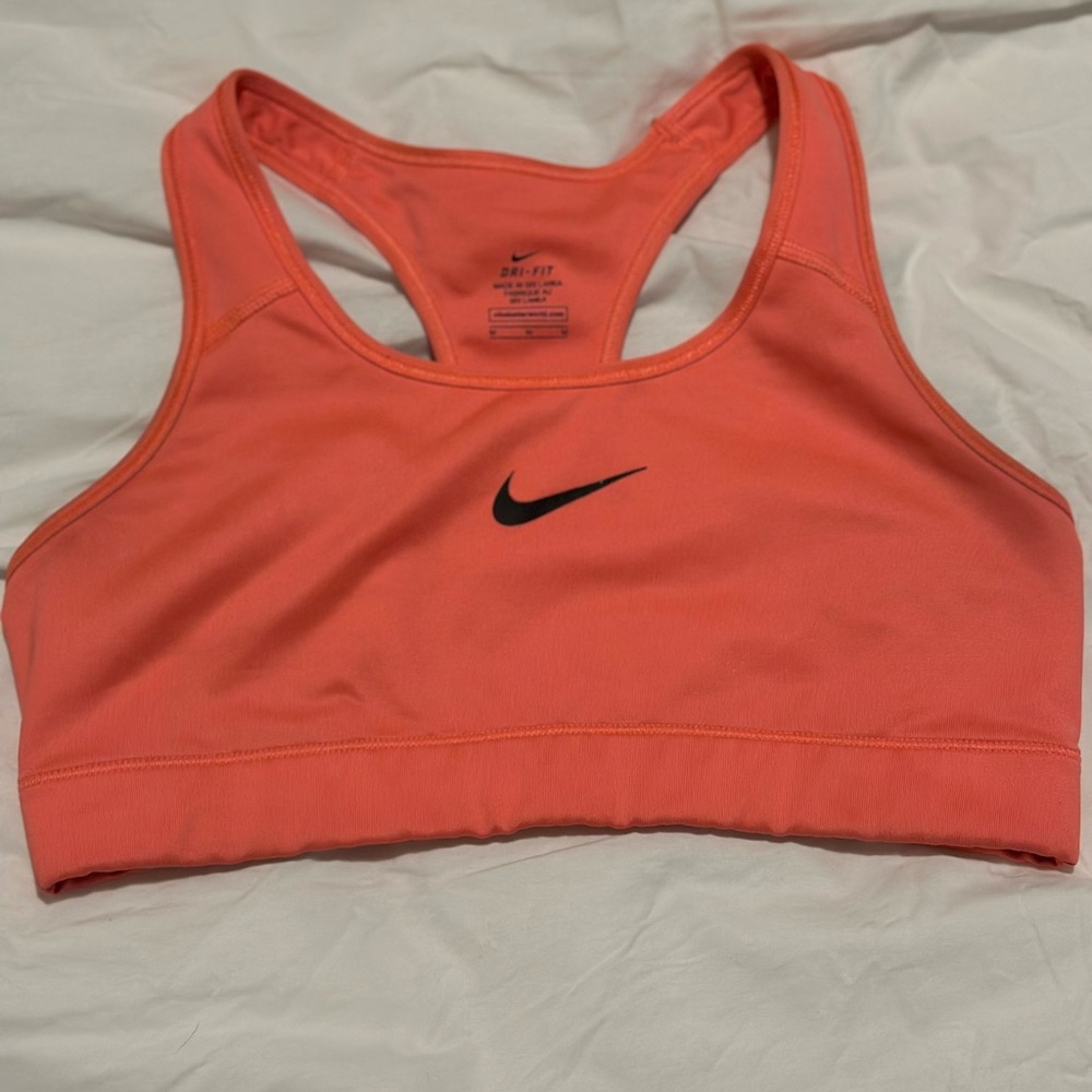 Nike Dri-FIT Coral Sports Bra size Medium